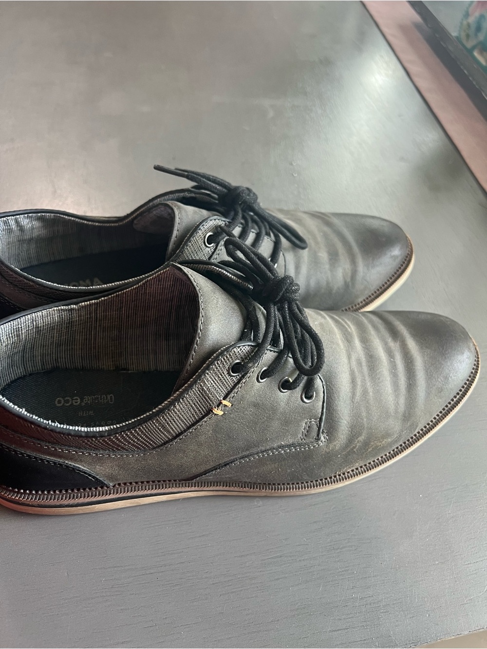 Sonoma Black Men's Lace-Up Oxfords